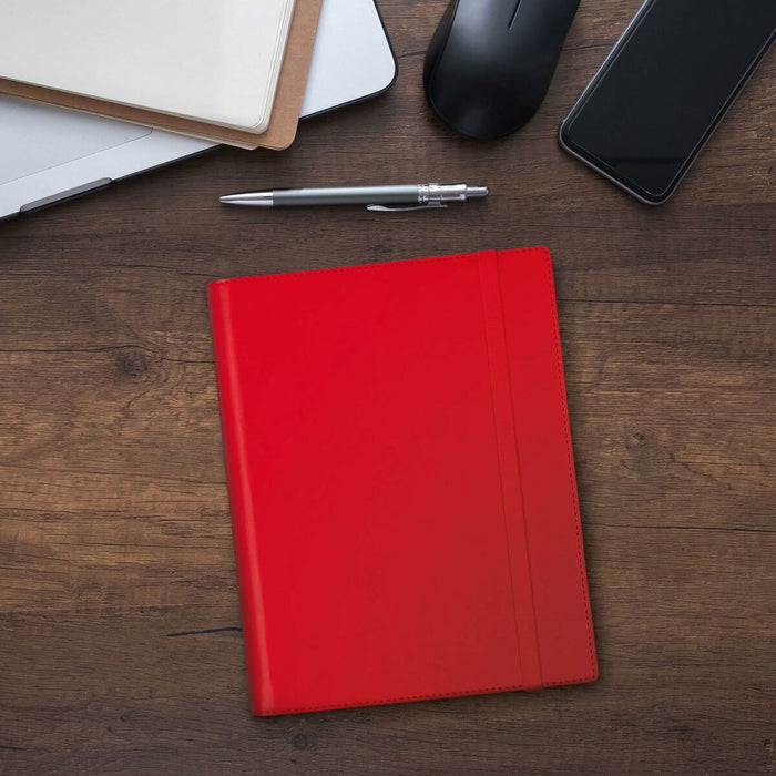 Agendă Finocam Duoband 2024 Roșu A5 15,5 x 21,2 cm
