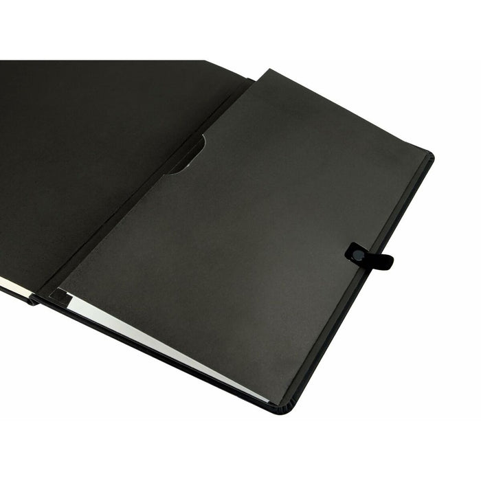 Agendă Finocam Minimal Negru A5 14 x 19 cm 2024-2025