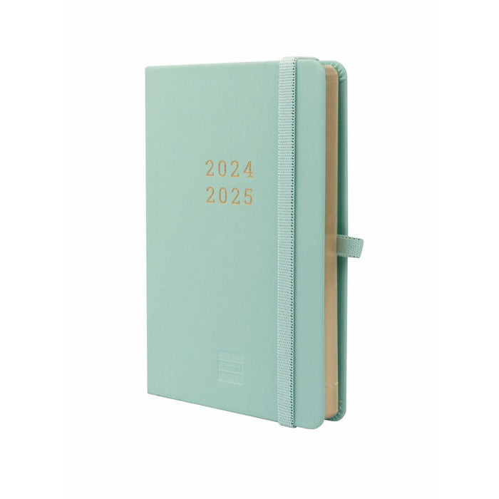 Agendă Finocam Minimal Turquoise A6 10 x 15 cm 2024-2025