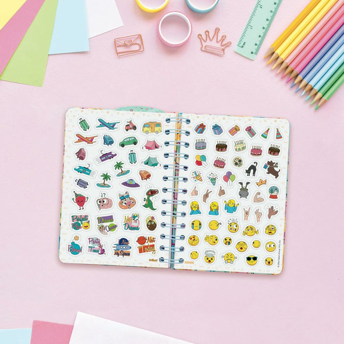 Agendă Finocam Talkual Style Multicolor 1/8 12 x 16,9 cm 2024-2025