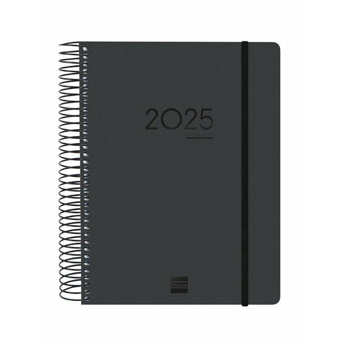 Agendă Finocam Negru A5 2024-2025