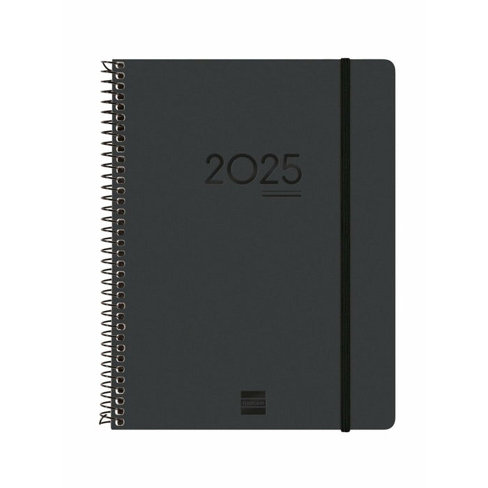 Agendă Finocam Negru A5 2024-2025