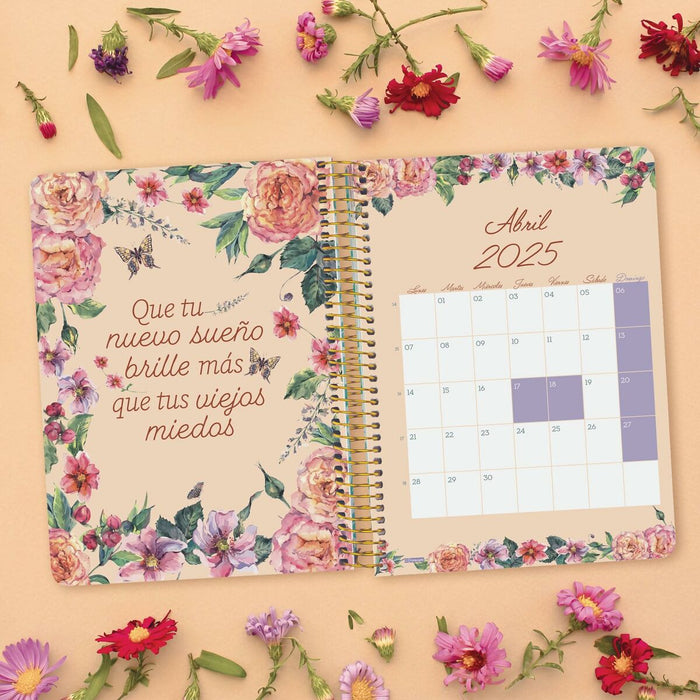 Agendă Finocam Cloe Negru A5 2024-2025