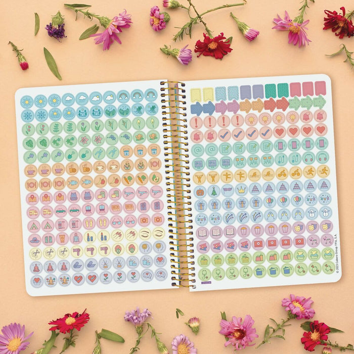 Agendă Finocam Cloe Negru A5 2024-2025