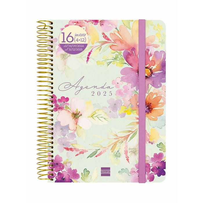 Agendă Finocam Cloe Roz A5 2024-2025