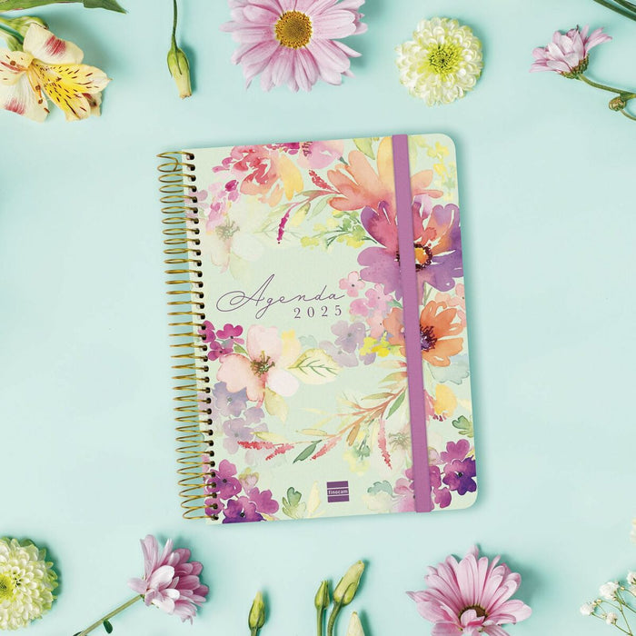 Agendă Finocam Cloe Roz A5 2024-2025