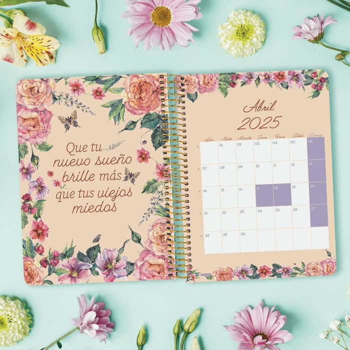Agendă Finocam Cloe Roz A5 2024-2025