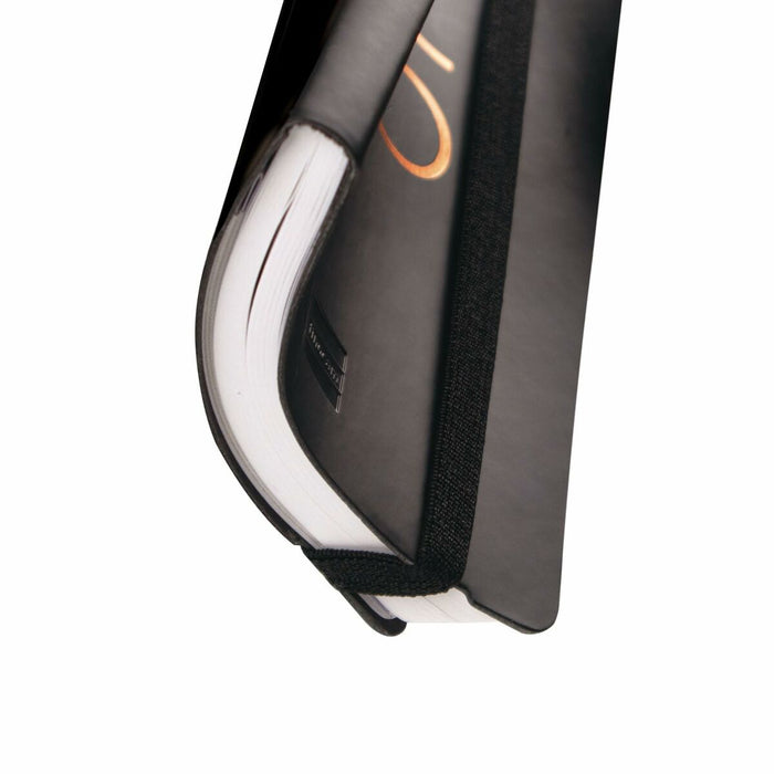 Agendă Finocam Capri Negru 11,8 x 16,8 cm 2024-2025