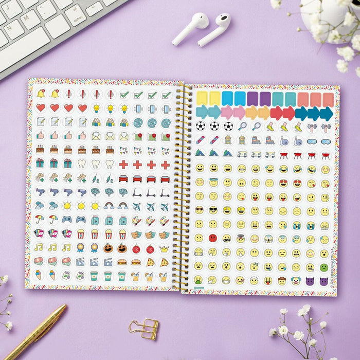 Agendă Finocam Multicolor Sfert 15,5 x 21,2 cm 2024-2025