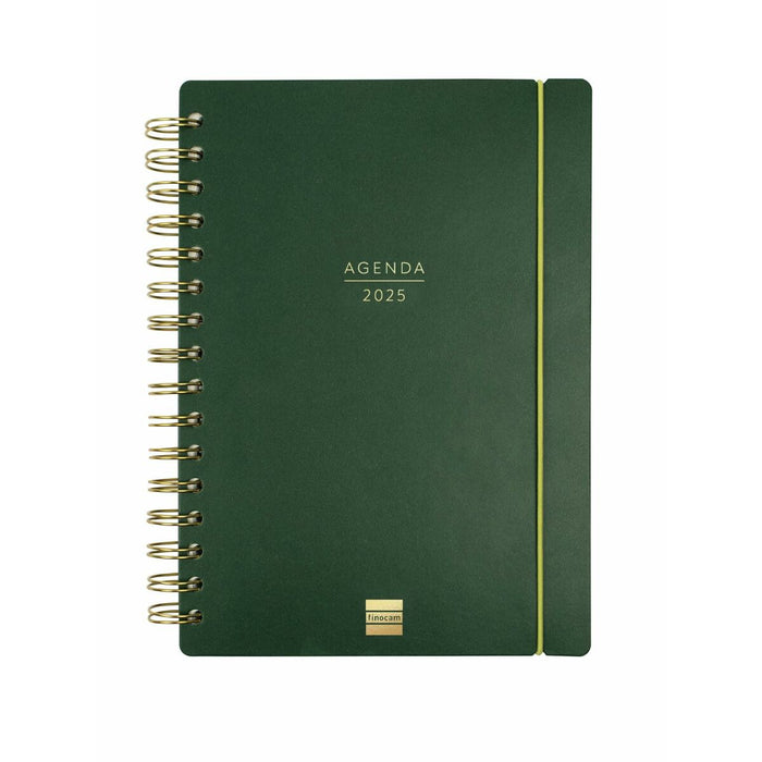 Agendă Finocam Haiku Verde A5 15,5 x 21,2 cm 2024-2025