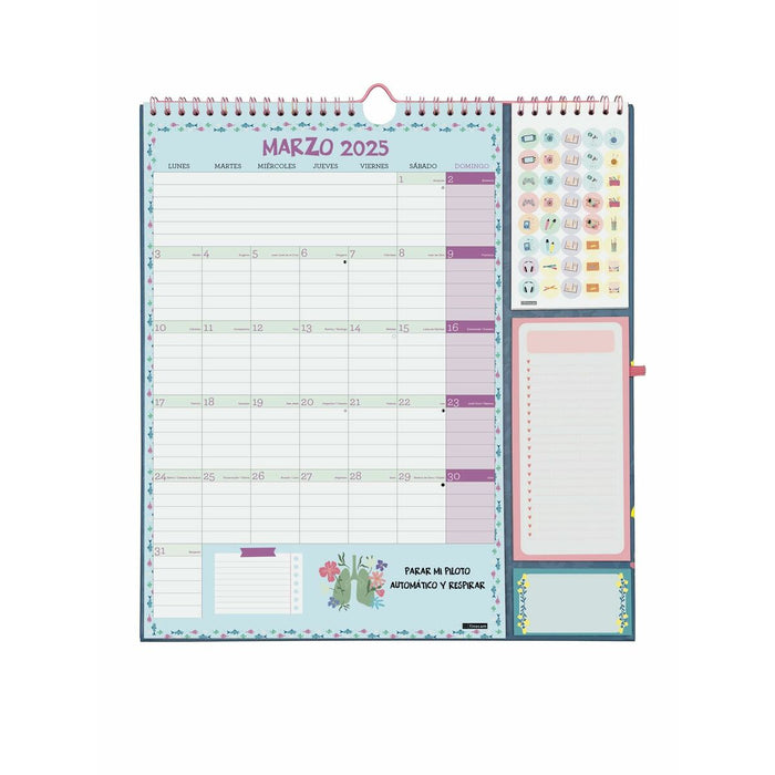 Calendar de perete Finocam Vitae 2024-2025 21,5 x 32,5 cm