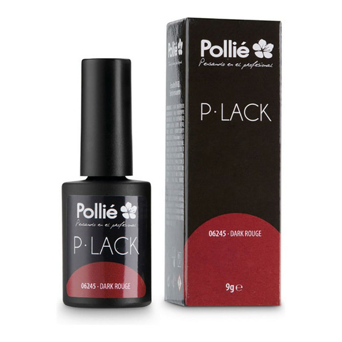 lac de unghii Semi-permanent P-Lack Eurostil DARK ROUGE Dark Rouge (9 gr)