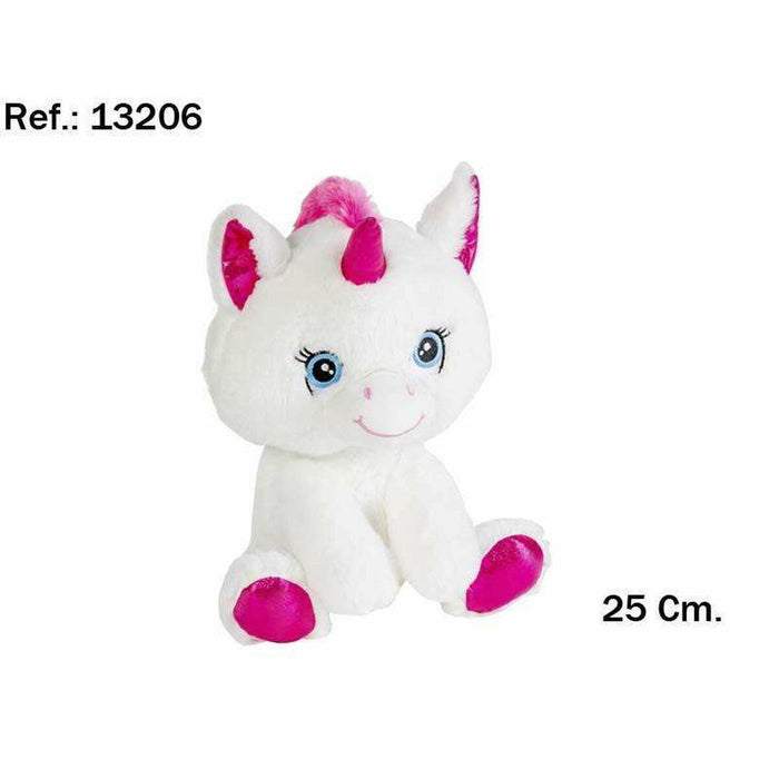 Jucărie de Pluș Artesanía Beatriz Unicorn 25 cm