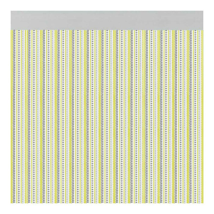 Perdea/draperie Acudam Brescia Uși Galben Exterior PVC Aluminiu 90 x 210 cm
