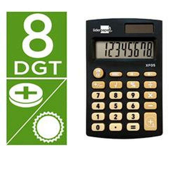 Calculator Liderpapel XF05 Negru