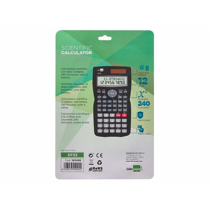 Calculator științific Liderpapel XF33 Negru