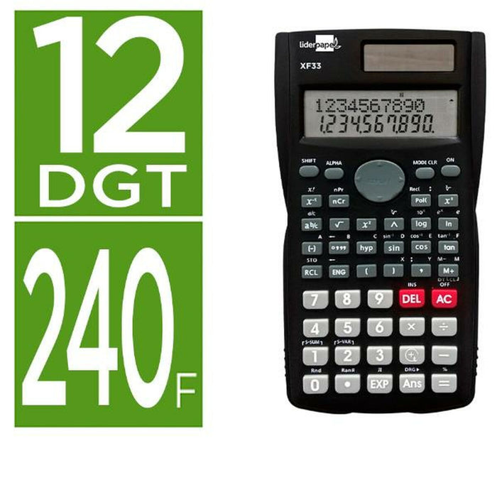 Calculator științific Liderpapel XF33 Negru