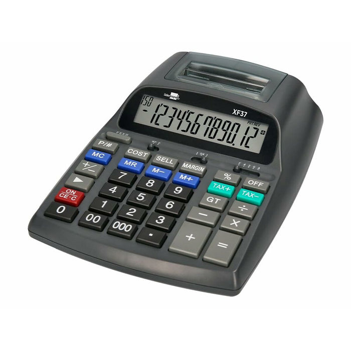 Calculator de imprimare Liderpapel XF37 Negru