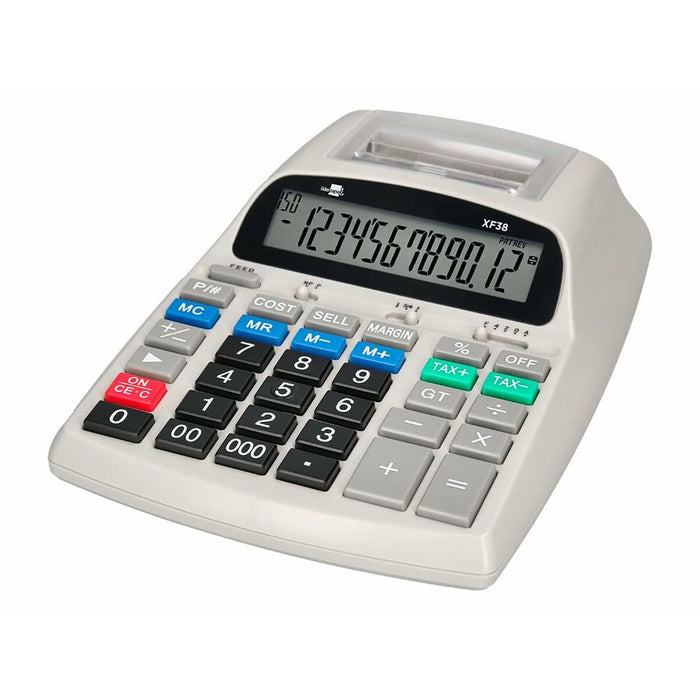 Calculator de imprimare Liderpapel XF38 Alb