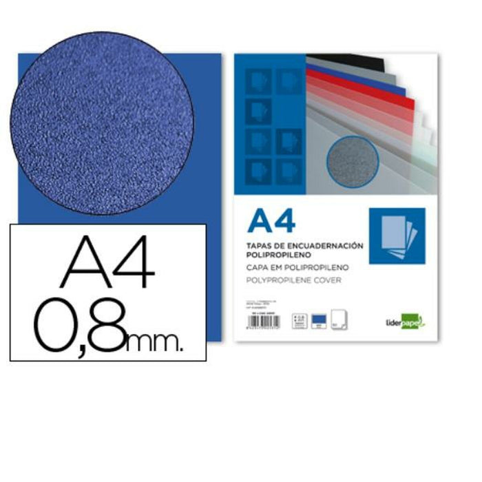 Set de capace Liderpapel TE09 Plastic Multicolor (50 Unități)