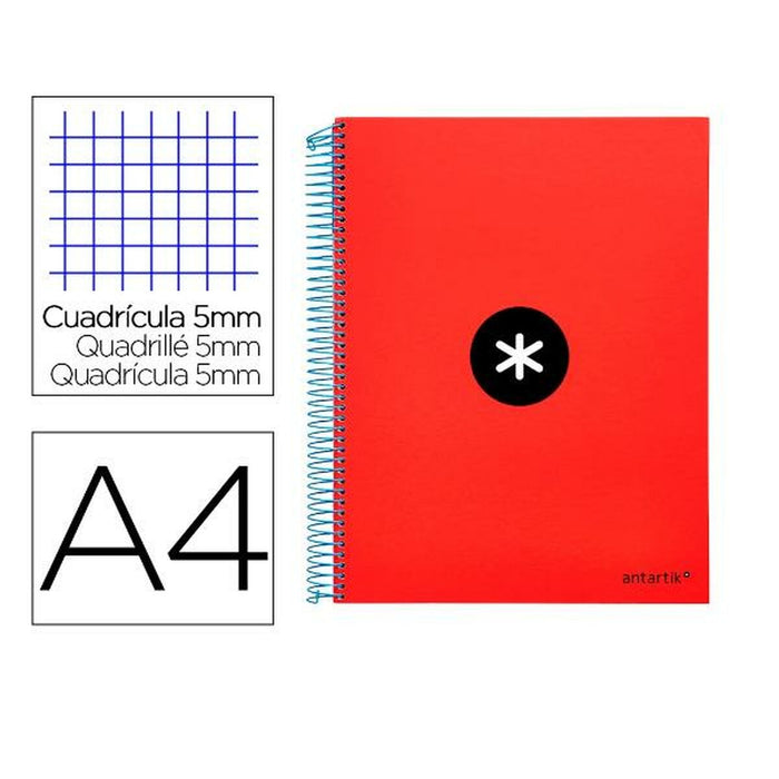 Notebook Antartik KD22 A5 120 Frunze Roșu