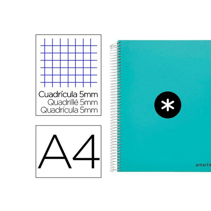 Notebook Antartik KD30 Turquoise A4 120 Frunze