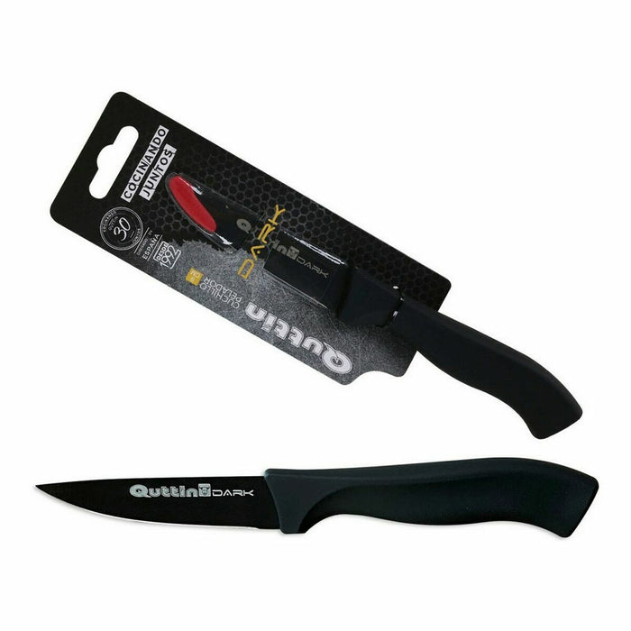 Set de cuțite de decojit Quttin Dark 19 x 2 x 2 cm 1 mm (48 Unități)
