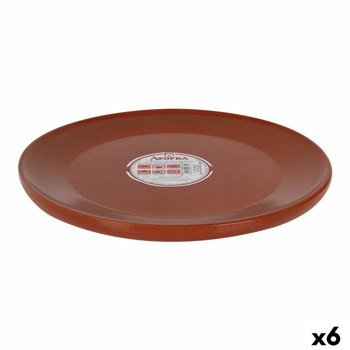 Platou Plat Azofra 2885272A 28 x 28 x 2,5 cm (6 Unități)
