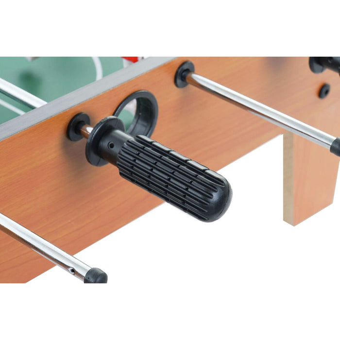 Masă de Fotbal DKD Home Decor Picioare 69 x 37 x 24 cm Natural Metal Lemn polipropilenă