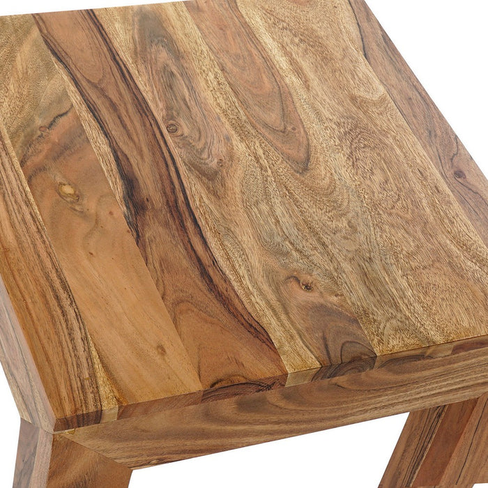 Masa laterală DKD Home Decor Salcâm 45 x 45 x 40 cm