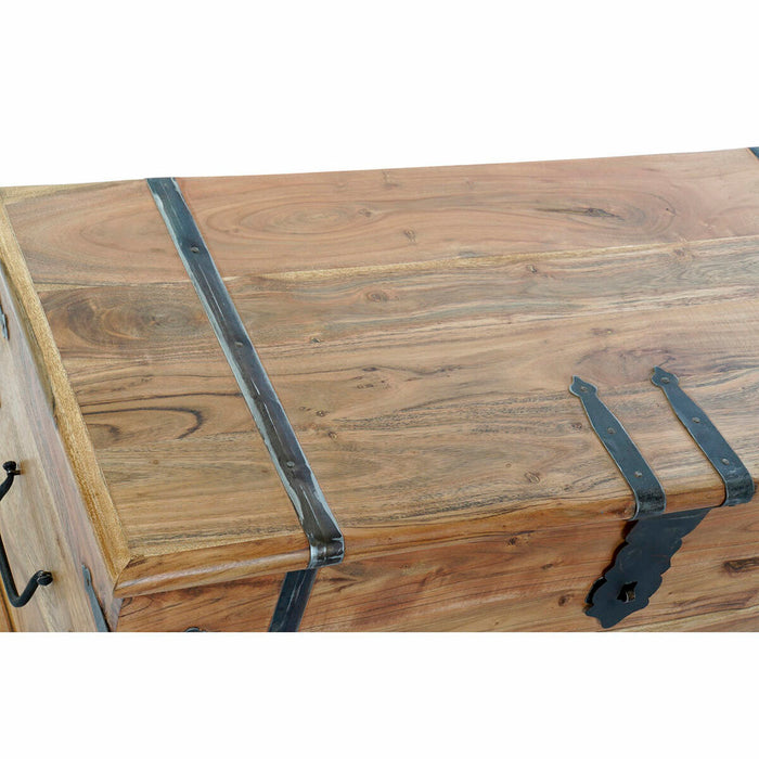 Cufăr DKD Home Decor Natural Colonial Salcâm 90 x 40 x 40 cm