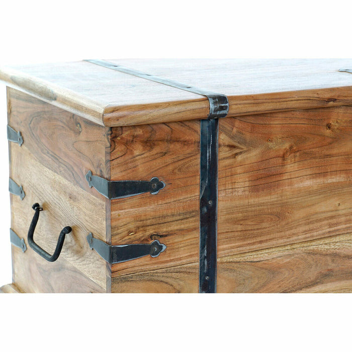Cufăr DKD Home Decor Natural Colonial Salcâm 90 x 40 x 40 cm