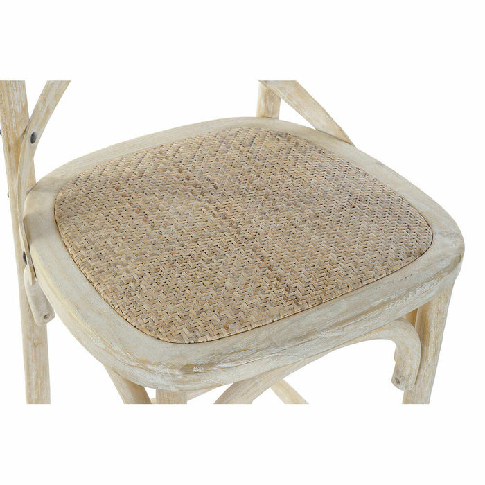 Taburet DKD Home Decor Lemn Plastic 48 x 55 x 116 cm