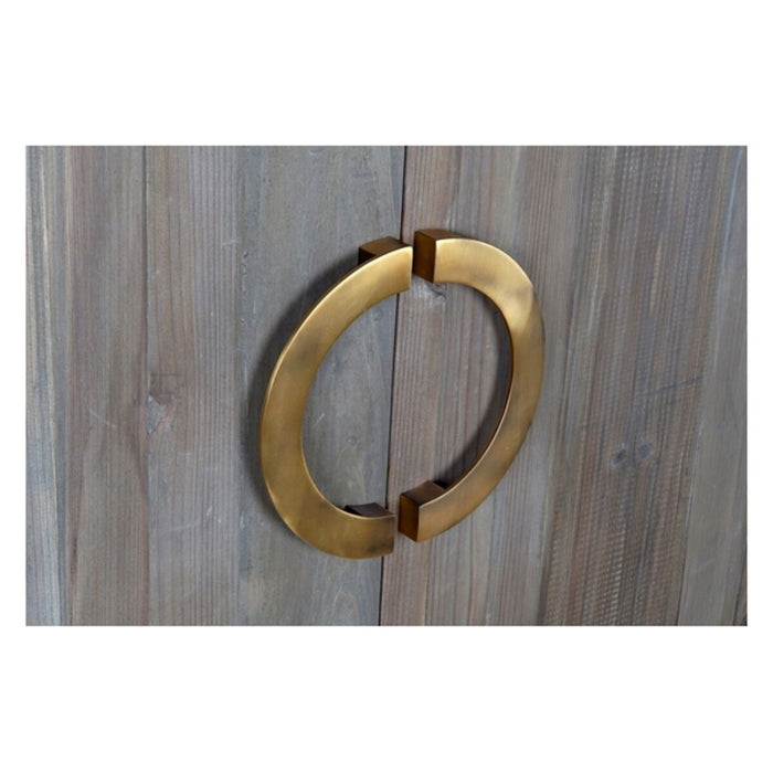 Dulap DKD Home Decor MB-162823 Maro Auriu* Metal Plop 120 x 50 x 175 cm