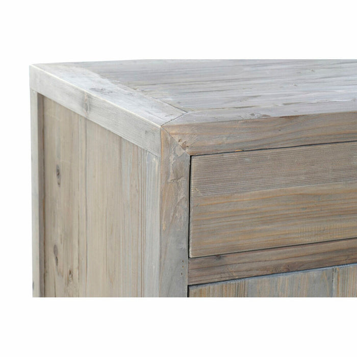 Servantă DKD Home Decor Auriu* Metal Maro Plop (150 x 50 x 80 cm)