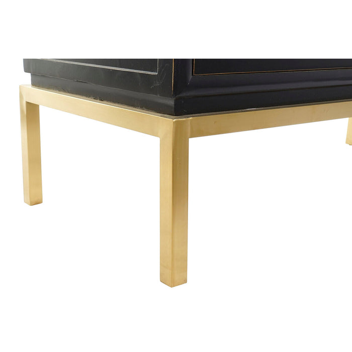 Dulap DKD Home Decor Negru Auriu* 120 x 50 x 175 cm