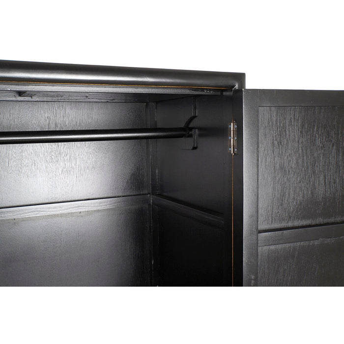 Dulap DKD Home Decor Negru Auriu* 120 x 50 x 175 cm