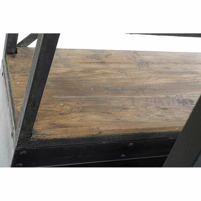 Librărie DKD Home Decor Metal Aluminiu Pin (160 x 45 x 243 cm)