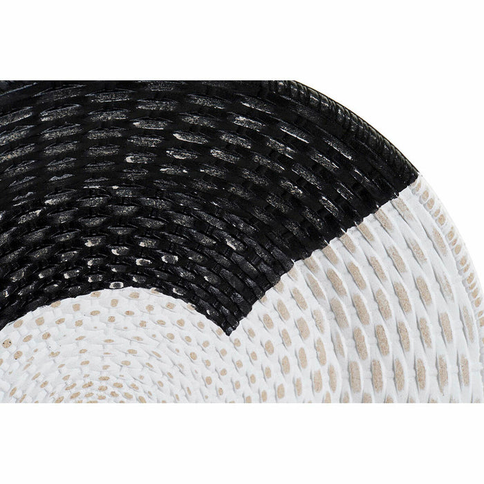 Decorațiune de Perete DKD Home Decor Multicolor Boho 34,5 x 3,5 x 34,5 cm (3 Piese)