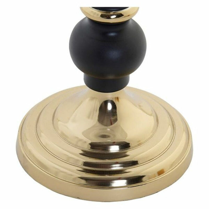 Candelabru DKD Home Decor Aluminiu Geam Alamă (18 x 18 x 42 cm)