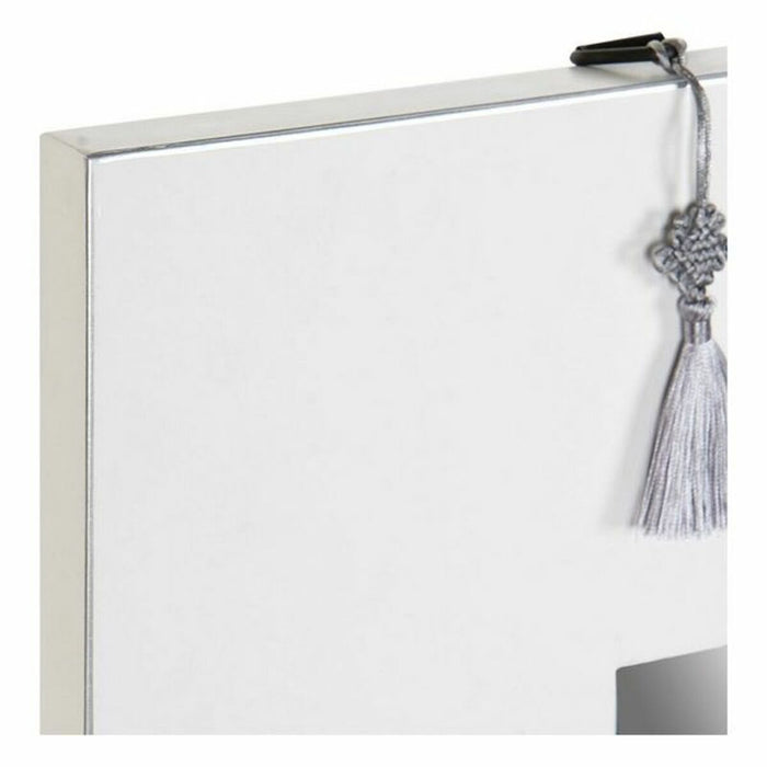 Oglindă de perete DKD Home Decor Oriental Alb Brad (70 x 2 x 90 cm)