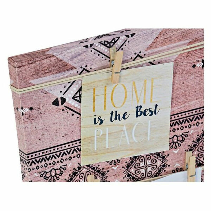Suport pentru Poze DKD Home Decor Maro Pânză Etnic 60 x 2 x 30 cm