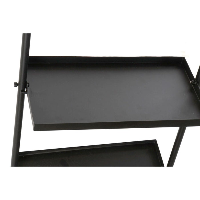 Raft DKD Home Decor Oglindă Negru Metal (40 x 20 x 160 cm)