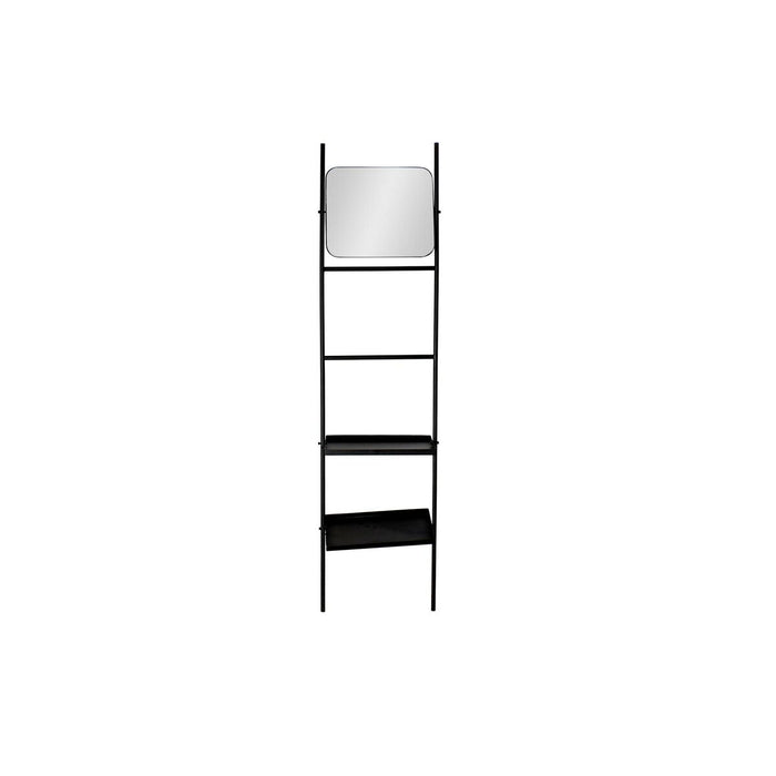 Raft DKD Home Decor Oglindă Negru Metal (40 x 20 x 160 cm)