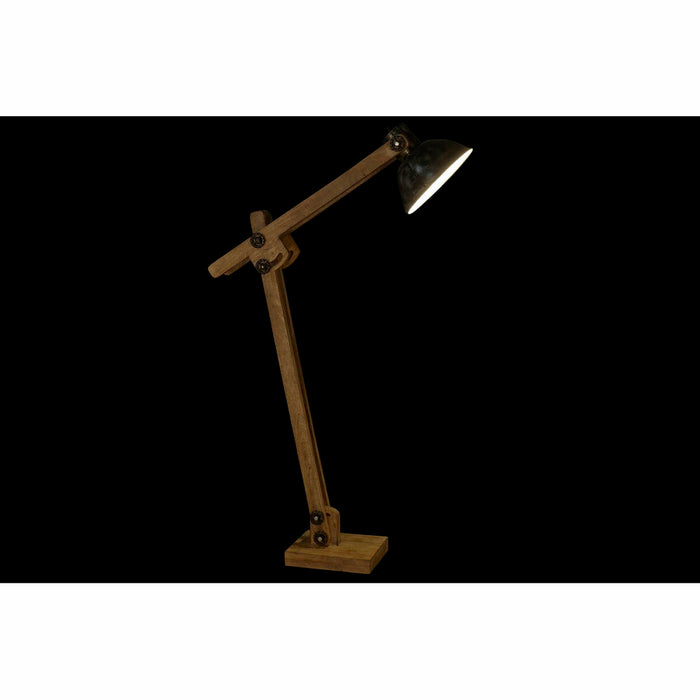 Lampă cu Picior DKD Home Decor 30 x 87 x 153 cm Natural Negru Metal Lemn Fier 220 V 25 W