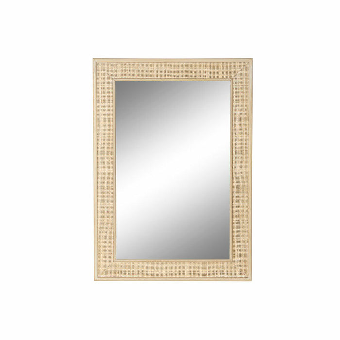 Oglindă de perete DKD Home Decor Multicolor Natural Lemn Vintage Scandi 70,5 x 2,5 x 100,5 cm