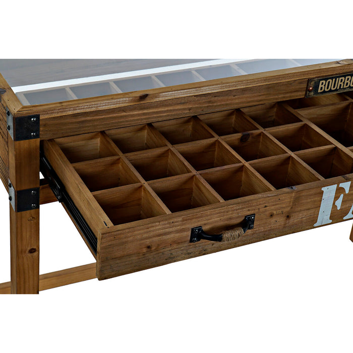 Consolă DKD Home Decor Factory Metal Lemn de paulownia (120 x 47 x 82.5 cm)