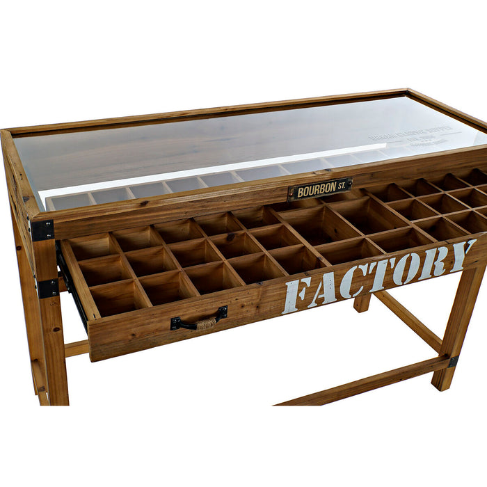 Consolă DKD Home Decor Factory Metal Lemn de paulownia (120 x 47 x 82.5 cm)