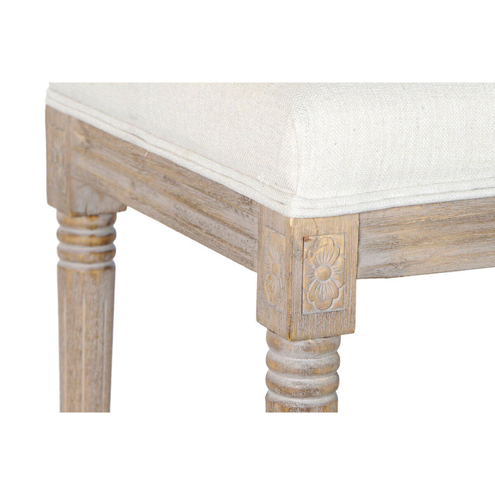 Banchetă DKD Home Decor   Lemn de cauciuc 122 x 41 x 46 cm