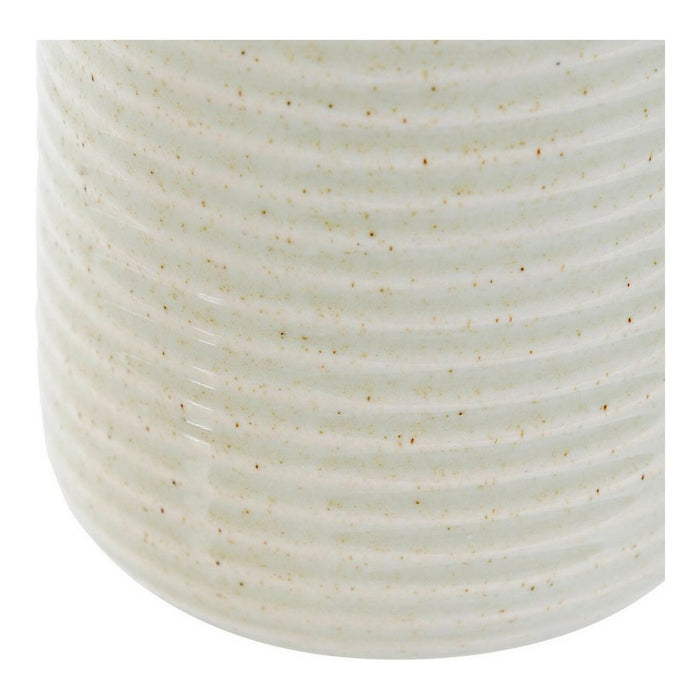 Suport pentru periuțe de dinți DKD Home Decor Verde Plastic Gresie 7,5 x 7,5 x 10,5 cm